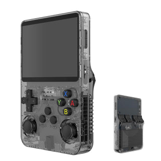 R36S - Consola de videojuegos de mano retro, pantalla IPS de 3.5 pulgadas, reproductor de video de 64 g, tarjeta TF, más de 10.000 juegos, consola de juegos de mano retro, con sistema Linux de código - Alodia Store