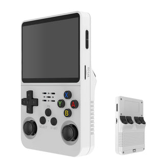 R36S - Consola de videojuegos de mano retro, pantalla IPS de 3.5 pulgadas, reproductor de video de 64 g, tarjeta TF, más de 10.000 juegos, consola de juegos de mano retro, con sistema Linux de código - Alodia Store