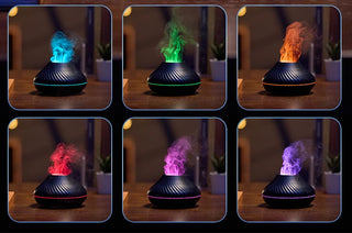 KINSCOTER Volcanic Aroma Diffuser 130ml USB Portable Air Humidifier - Alodia Store