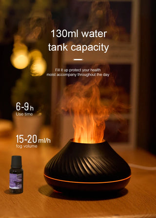KINSCOTER Volcanic Aroma Diffuser 130ml USB Portable Air Humidifier - Alodia Store