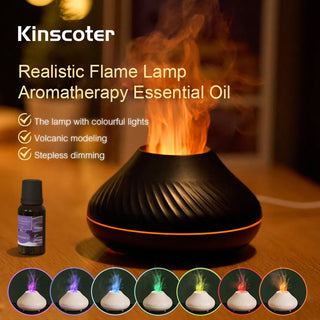 KINSCOTER Volcanic Aroma Diffuser 130ml USB Portable Air Humidifier - Alodia Store