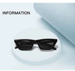 Vintage Cat Eye Sunglasses Woman Retro Shades Black Sun ALODIA STORE