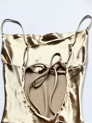 JULISSA MO Sexy Spaghetti Strap Backless Alodia Store