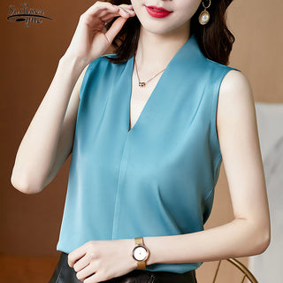 NEW SUMMER Print Chiffon Blouse Women alodia store