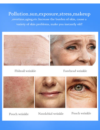 EFERO Hyaluronic Acid Essence Serum Moisturizing Snail Day Cream Face Cream Anti Wrinkle Firming Whitening Brighten Face Cream Alodia Store