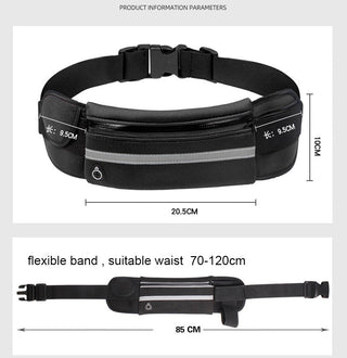 Sports Fanny Pack Women Running Waist Bag Men Belt bag Phone Gym Bag Water Hydration Backpack Running Accessories Alodia Store