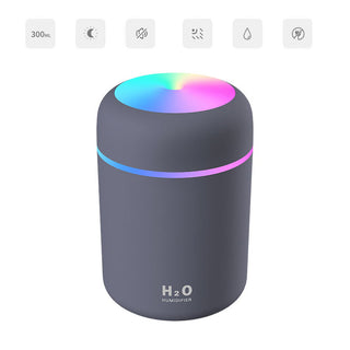 VIP Portable Humidifier USB Ultrasonic Dazzle Cup Aroma Diffuser Cool Mist Maker Air Humidifier Purifier with Romantic Light alodia store