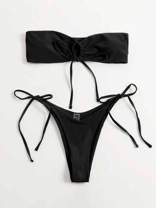 Mini Thong Bikini Set Bather Swimming Beachwear for Bathing Suit Alodia Store