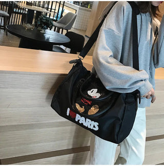 Disney Mickey's New Travel Bag Large-capacity  Oxford Cloth High-quality Men's and Women's Handbags Alodia Store