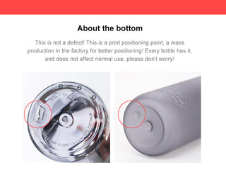 New 500/800/1000ml Sports Water Bottle BPA Free Portable Leak-proof Shaker bottel Alodia Store