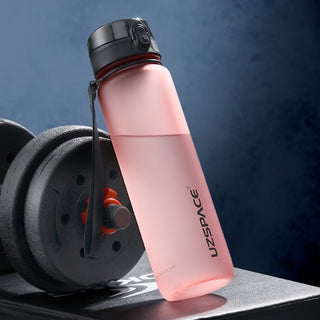 New 500/800/1000ml Sports Water Bottle BPA Free Portable Leak-proof Shaker bottel Alodia Store