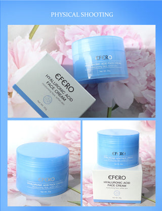 EFERO Hyaluronic Acid Essence Serum Moisturizing Snail Day Cream Face Cream Anti Wrinkle Firming Whitening Brighten Face Cream Alodia Store