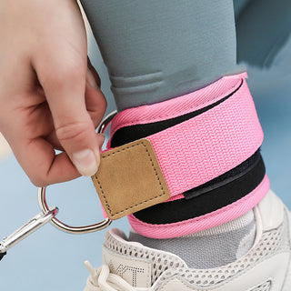 Fitness Ankle Straps Adjustable D-Ring Foot Support Cuffs Gym Leg Strength Workouts Pulley With Buckle Sports Feet Guard Alodia Store