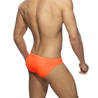 NEW Men's Swimming Trunks Low Waist Briefs Sexy Solid Swimsuit Quick-Drying Shorts Slip for Men Push Pad Swimwear Clothing Alodia Store