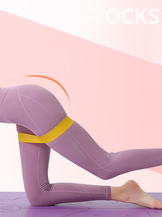 Portable Fitness Workout Equipment Rubber Resistance Bands Yoga Gym Elastic Gum Strength Pilates Crossfit Women Weight Sports Alodia Store