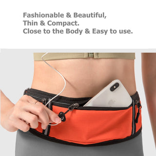 Professional Running Waist Bag Sports Belt Pouch Mobile Phone Case Men Women Hidden Pouch Gym SportsBags Running Belt Waist Pack Alodia Store