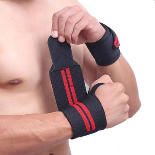 Weight Lifting Wristband Elastic Breathable Wrist Wraps Bandage Gym Fitness Weightlifting Powerlifting Wrist Brace Support Strap Alodia Store