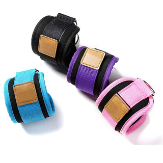 Fitness Ankle Straps Adjustable D-Ring Foot Support Cuffs Gym Leg Strength Workouts Pulley With Buckle Sports Feet Guard Alodia Store