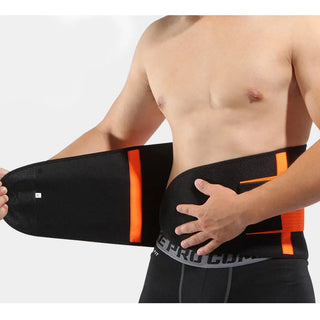 Waist Support Belt Back Waist Trainer Trimmer Belt Gym Waist Protector Weight Lifting Sports Body Shaper Corset Faja Sweat Alodia Store