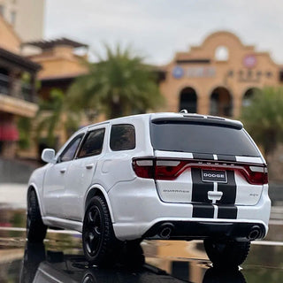 Dodge Durango SUV Alloy Car Model Diecast Metal Toy Vehicles Car Model High Simulation Sound Light Collection Kids Toy Gift Alodia Store