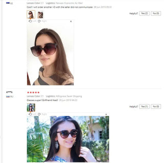 LongKeeper Sunglasses Cat Eye Women Men Sun Glasses ALODIA STORE