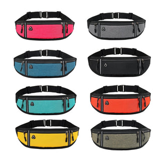 Professional Running Waist Bag Sports Belt Pouch Mobile Phone Case Men Women Hidden Pouch Gym SportsBags Running Belt Waist Pack Alodia Store