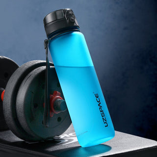 New 500/800/1000ml Sports Water Bottle BPA Free Portable Leak-proof Shaker bottel Alodia Store