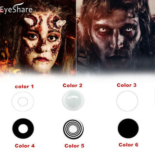 Cosplay Color Contact Lenses PURE Series Makeup Halloween Beauty Contact Lenses Eye Cosmetic Color Lens Eyes Alodia Store
