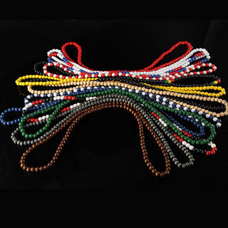 Hip Hop Wood Beads Chain Necklace For Man Men's Rock Style Wooden Long Chain For DIY Jewelry Making Accessories Male Party Gift Alodia Store