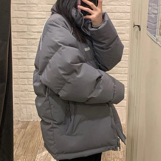 soft and thick leisure stand-up collar women's jacket Alodia Store