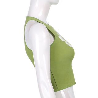 Summer Slim Render Short Top alodia store