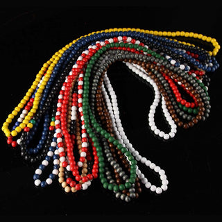 Hip Hop Wood Beads Chain Necklace For Man Men's Rock Style Wooden Long Chain For DIY Jewelry Making Accessories Male Party Gift Alodia Store