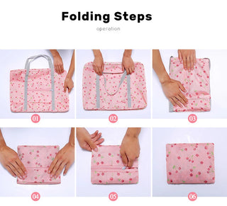 Nylon Foldable Duffel Bag Travel Organize Alodia Store