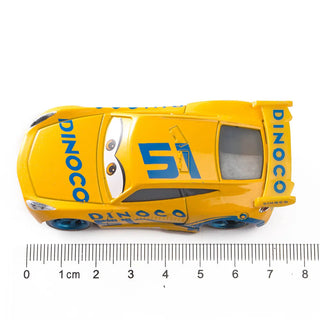 New Disney Pixar Car 3 Lightning McQueen Racing Family Jackson Storm Ramirez 1:55 Die Cast Metal Alloy Children's Toy Car Alodia Store