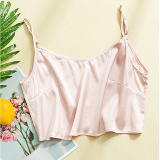 fashion bustier tops satin lingerie ladies camisole wrap Alodia Store