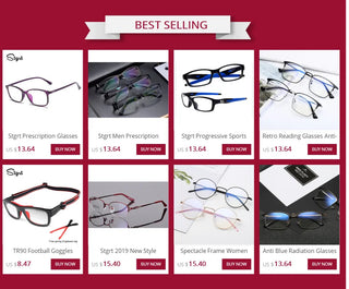 Flat Lens Cat Eye Glasses Anti Blue Light Goggles Glasses Open-Ball Fashion Metal Glass Frame Alodia Store