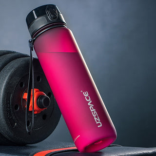 New 500/800/1000ml Sports Water Bottle BPA Free Portable Leak-proof Shaker bottel Alodia Store