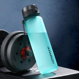 New 500/800/1000ml Sports Water Bottle BPA Free Portable Leak-proof Shaker bottel Alodia Store