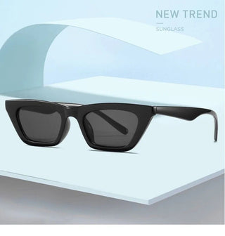 Vintage Cat Eye Sunglasses Woman Retro Shades Black Sun ALODIA STORE