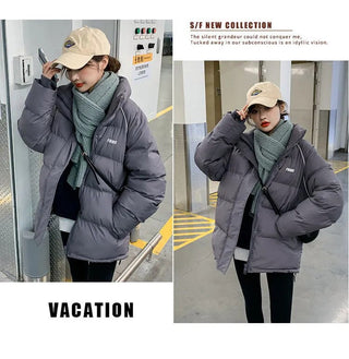 soft and thick leisure stand-up collar women's jacket Alodia Store