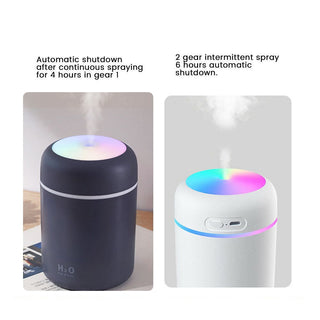 VIP Portable Humidifier USB Ultrasonic Dazzle Cup Aroma Diffuser Cool Mist Maker Air Humidifier Purifier with Romantic Light alodia store