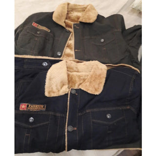 Mountainskin Winter Warm Jackets Thick Fleece Men's Coats Cotton Alodia Store