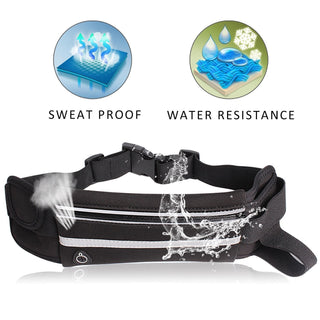 Sports Fanny Pack Women Running Waist Bag Men Belt bag Phone Gym Bag Water Hydration Backpack Running Accessories Alodia Store