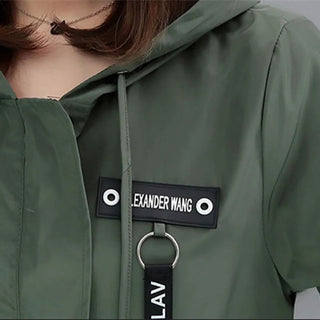 trenchWindbreaker Coats Lady Outerwear Alodia Store