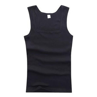 Summer Plus Size Men Clothing Tank Tops Black White Gray Singlets Sleeveless Fitness Men Vest Casual Bodybuilding Vest New ALODIA STORE