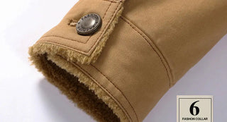 Mountainskin Winter Warm Jackets Thick Fleece Men's Coats Cotton Alodia Store
