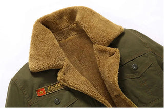 Mountainskin Winter Warm Jackets Thick Fleece Men's Coats Cotton Alodia Store