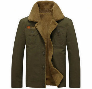 Mountainskin Winter Warm Jackets Thick Fleece Men's Coats Cotton Alodia Store