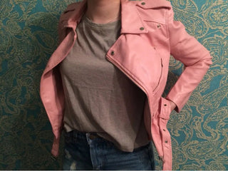 PU jacket Leather Alodia Store