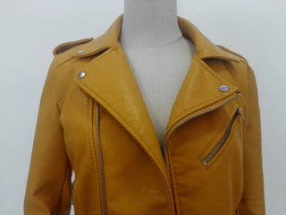 PU jacket Leather Alodia Store